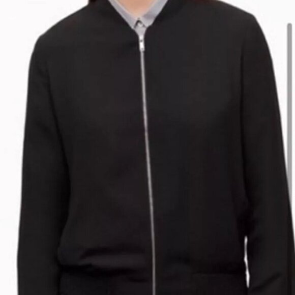 Babaton NWOT Bomber Style Jacket in Black Size XXS - Picture 4 of 7